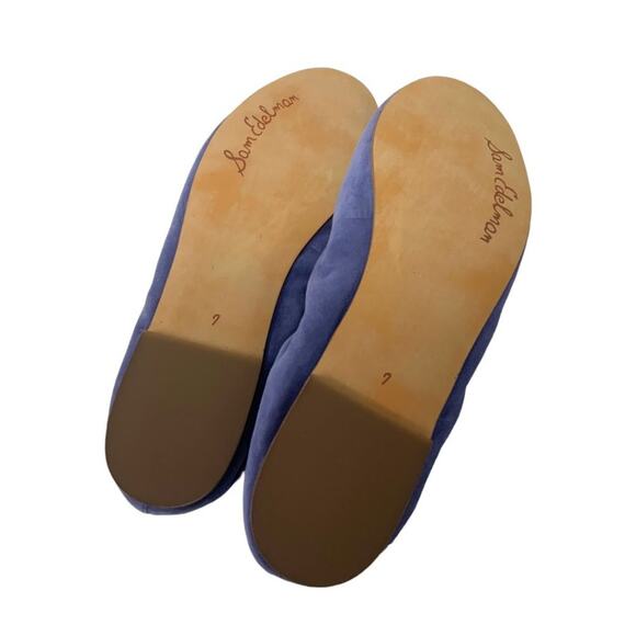 Sam Edelman Felicia Flat Light Purple Size 7 NWT $120 MSRP - Picture 7 of 7